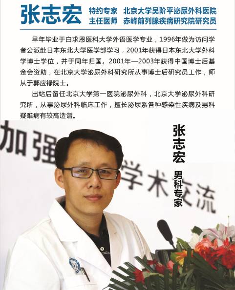 赤峰九州医院邀请张志宏专家坐诊